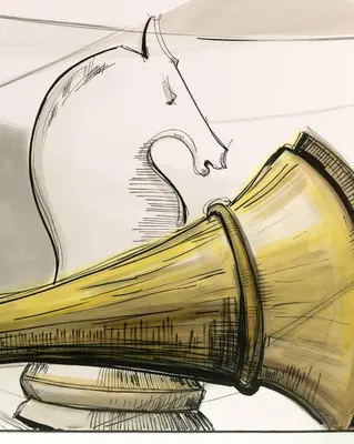 a drawing of a bottle of wine at O Effe Games Vatican in Rome