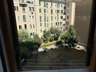 a view from a window of a building at Casa Gigi al Vaticano in Rome