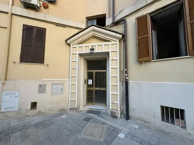 an entrance to a building with a door at Casa Gigi al Vaticano in Rome