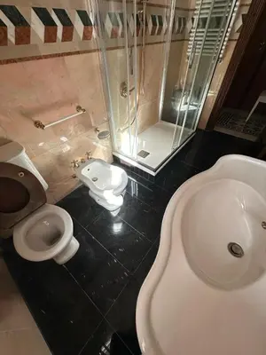 a bathroom with a toilet and a sink and a tub at ULPIANO SUITE Vaticano Centro in Rome