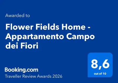 a screenshot of the flower fields home appalachonite campo del flort sign at Flower Fields Home - Appartamento Campo dei Fiori in Rome