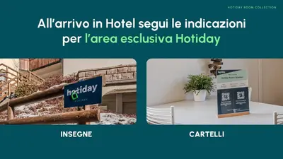 a collage of two pictures of a hotel room at HOTIDAY Room Collection - Roma Barberini in Rome