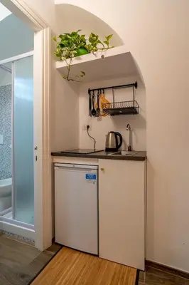 a kitchen with a sink and a dishwasher at The Luxury Roma Amor in Rome
