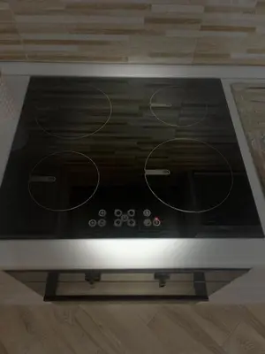 a close up of an oven with its door open at La casa di Tilde Roma Angelino in Rome