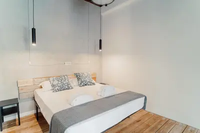 a bedroom with a bed in a room at Monti Urban Loft by Valentina's Dream in Rome