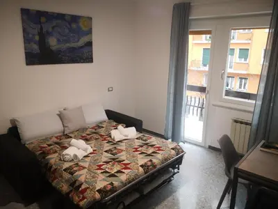 a bedroom with a bed with stuffed animals on it at Rome Dolce Vita Luxury Apartment 4 km da Colosseo in Rome