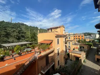 a view from the roof of a building at Appartamento casa Vittoria Centro citt vicino allo stadio olimpico in Rome