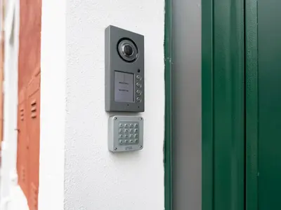 a remote control is attached to a wall at BNB Ostiense in Rome