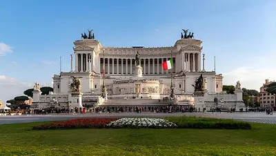 a large building with a flag in front of it at Firenze 32 at the Opera House in Rome