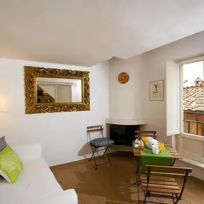 Rooftop view house near Piazza Navona