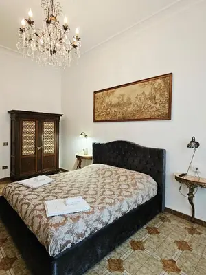 a bathroom with a toilet and a sink at VATICANO Apartment in Rome