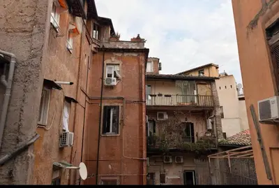 an image of an old building in a city at Casa di Andrea in Trastevere in Rome