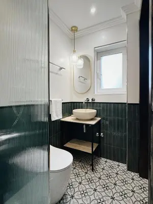 a bathroom with a toilet and a sink at Belle Epoque in Rome