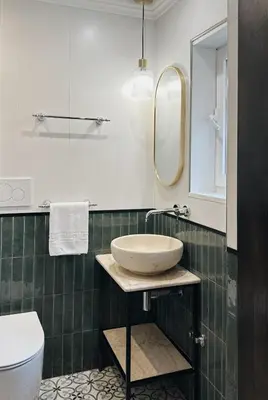 a bathroom with a sink and a toilet at Belle Epoque in Rome