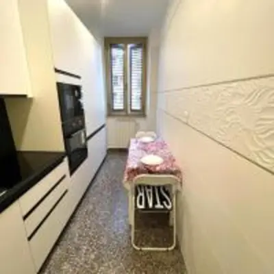 a small hallway with a bench in a room at Royal Golden House in Rome