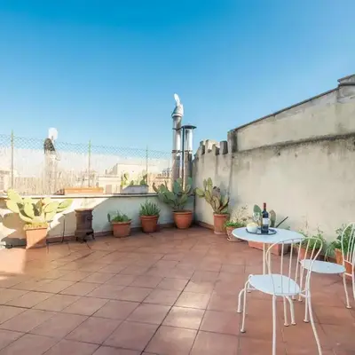 Central Rome Terrace Apartment