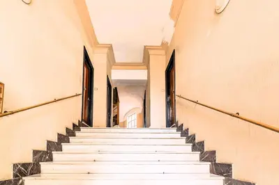 a set of stairs in a building at B&F Home Vatican Stay in Rome