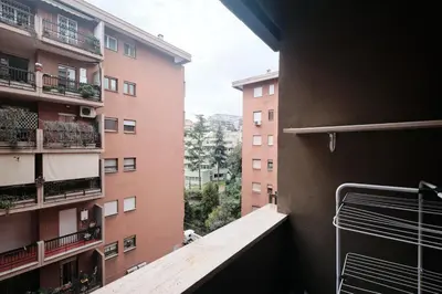 a view from the balcony of a building at Vaticano - Giubileo - A 2 passi da San Pietro by Hôtea in Rome