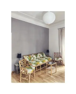 a living room with a couch and two chairs at Saint Bon Apartment Good for Families in Rome