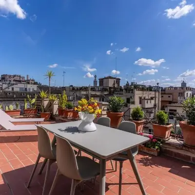 Attic with terrace Spanish Steps exclusive