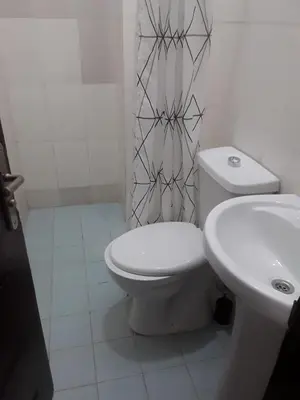 a white bathroom with a toilet and a sink at Emmanuella Casa in Rome