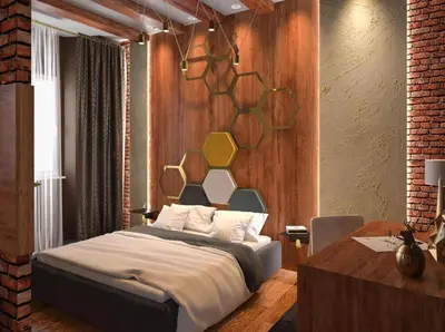 a bedroom with a bed and a desk in a room at Dimora Frattina in Rome