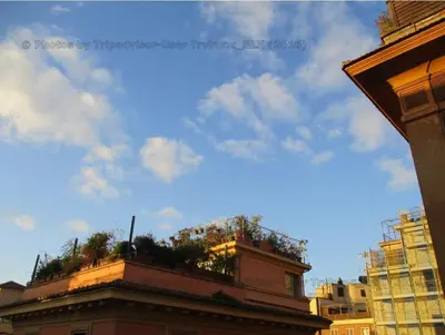 a building with trees on the top of it at San Pietro Leisure and Luxury in Rome