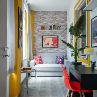 Yellow Pop Apartment - Design e Colore a Roma