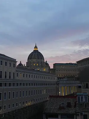 a large building with a dome on top of it at Vatican Rooftop Studio - NEW OPENING in Rome