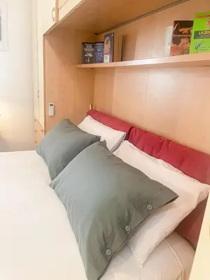 a kitchen with a white table and two chairs at RM555 Elegant apartment in Rome