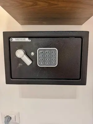 a remote control on the wall of a room at Scala 37 interno 2, Trastevere, Rome in Rome
