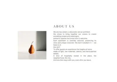 a book page with a picture of a pear on a table at Urban Loft at Colosseum in Rome