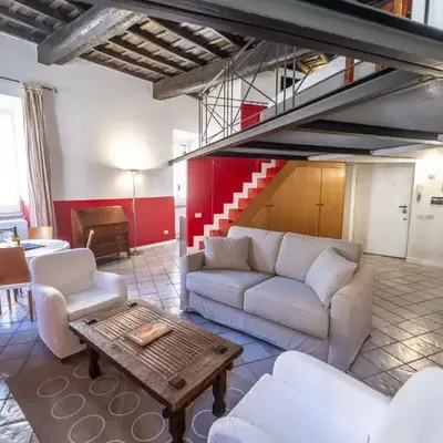 The Scarlet Loft in Trastevere