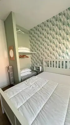 a bedroom with two beds in a room at Saint Peter YH in Rome