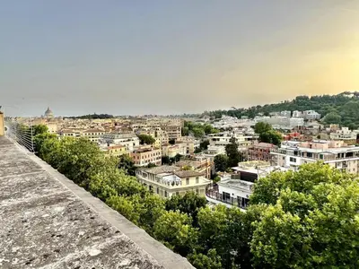 a view of a city from the top of a building at Dandy Elegance Loft in Rome