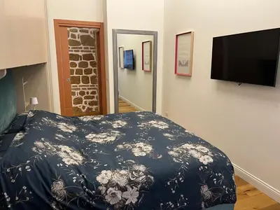 an entrance to a building with a metal gate at Luxury Loft near Via Veneto in Rome