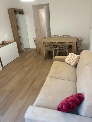 a living room with a couch and a table at Imera House City Retreat in Rome