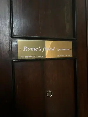 a box on the door of a house at Rome s finest in Rome