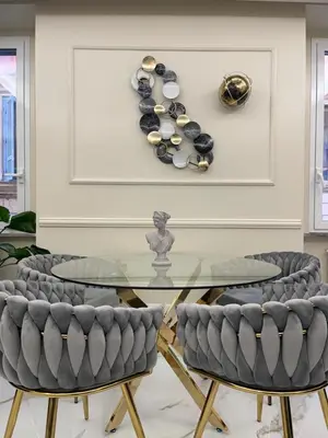 a dining room with a glass table and chairs at The Madame Sofia - A Secret Hotel - Small Boutique Hotel & Apartments in Rome