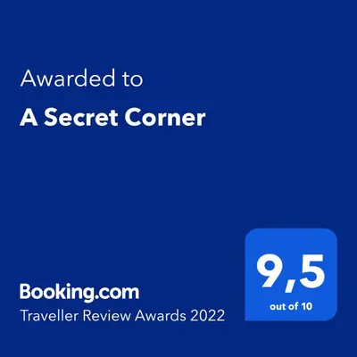 a screenshot of a screen corner with a secret corner at A Secret Corner in Rome