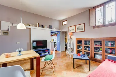 a living room with a couch and a table at Campo Marzio Boutique Apt 300 mt dal Pantheon in Rome