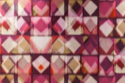 a close up of a tile wall with hearts at Town House Roma in Rome