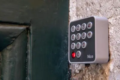 a remote control is attached to a door at The Right Place 4U Navona Luxury Rooms in Rome