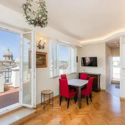 Argentina Penthouse by Rental in Rome