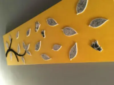 a close up of a piece of cheese with bees on it at Dormi a Roma in Rome