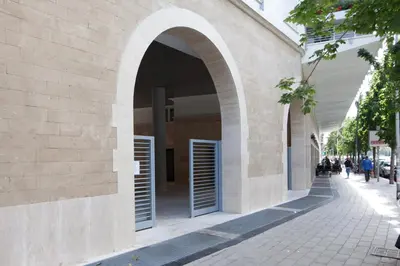 an archway on the side of a building at Boutique Domus in Rome