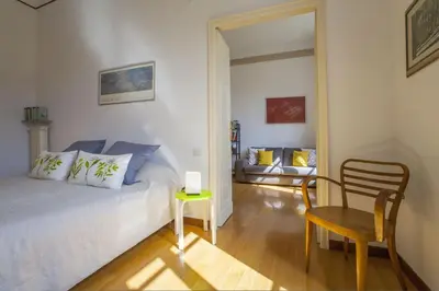 a bathroom with a sink and a shower at Vatican Suite Carolina Holiday Apartment in Rome