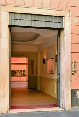 an entrance to a building with an open door at CdR Guest House in Rome