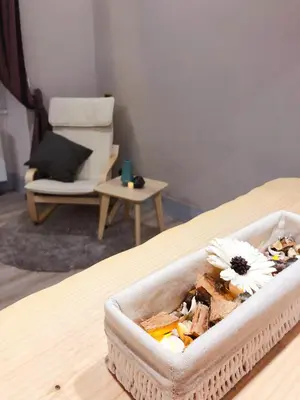 a box on a table with a flower in it at Hotel Paris in Rome