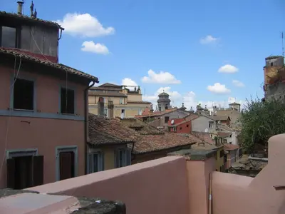a view of the city from the roofs of buildings at MGPgroup Have a Nice Day in Rome